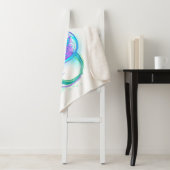 Oneindigheid met regenboogkwal sherpa deken (In situ)