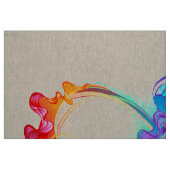 Oneindigheid met regenboogkwal stof (Fat Quarter)