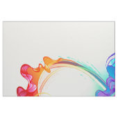 Oneindigheid met regenboogkwal stof (Fat Quarter)