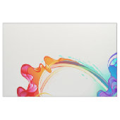 Oneindigheid met regenboogkwal stof (Fat Quarter)
