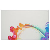 Oneindigheid met regenboogkwal stof (Fat Quarter)