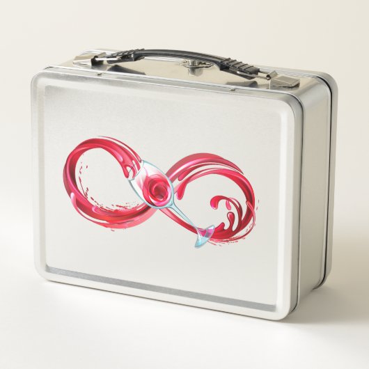 Oneindigheid met rode wijn (Achterkant)