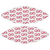 Oneindigheid met rode wijn american football (Panelen)