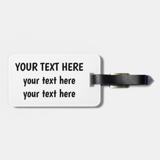 Oneindigheid met rode wijn bagagelabel (Achterkant horizontaal)