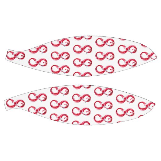 Oneindigheid met rode wijn basketbal (Panelen)