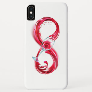 Oneindigheid met rode wijn Case-Mate iPhone case