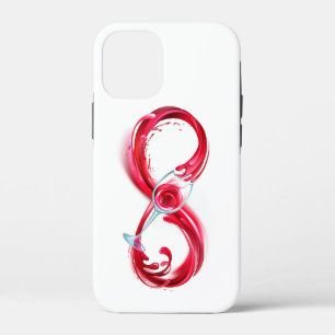 Oneindigheid met rode wijn Case-Mate iPhone case