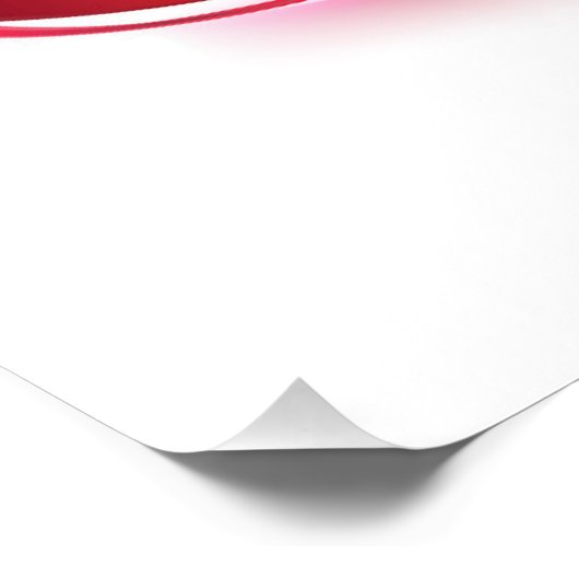 Oneindigheid met rode wijn foto afdruk (Hoek)