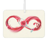Oneindigheid met rode wijn luchtverfrisser (Voorkant)