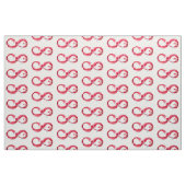 Oneindigheid met rode wijn stof (Fat Quarter)