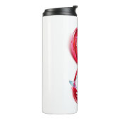 Oneindigheid met rode wijn thermosbeker (Gedraaid links)