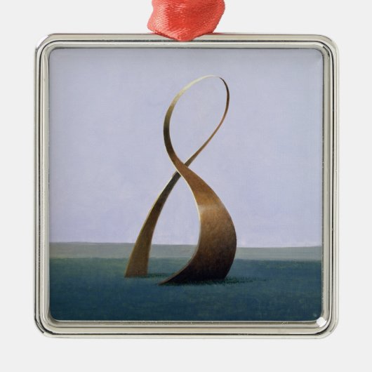 Oneindigheid Metalen Ornament (Voorkant)