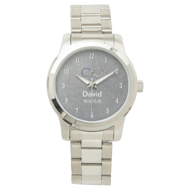  oneindigheid | Nerd Hand Watch Horloge (Voorkant)