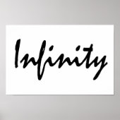 Oneindigheid Poster (Voorkant)