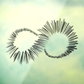 Oneindigheid Raamsticker (Vel 3)