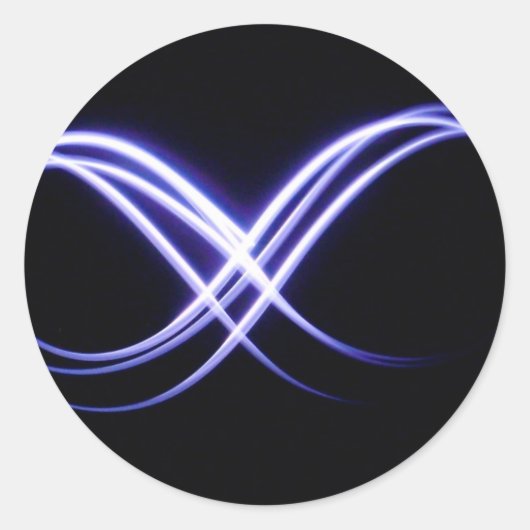 Oneindigheid Ronde Sticker (Voorkant)