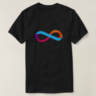 oneindigheid van het logo-design t-shirt