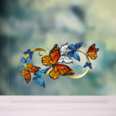 Oneindigheid van Monarch Vlinders Acryl Bord (Neutraal)
