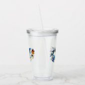 Oneindigheid van Monarch Vlinders Acryl Drinkbeker (Links)