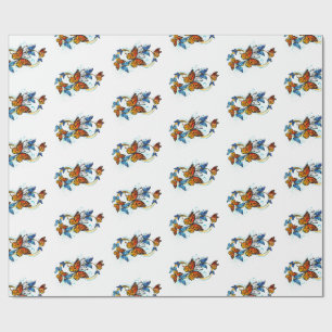 Oneindigheid van Monarch Vlinders Cadeaupapier