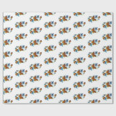 Oneindigheid van Monarch Vlinders Cadeaupapier (Vlak)