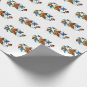 Oneindigheid van Monarch Vlinders Cadeaupapier (Hoek)