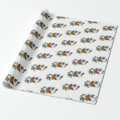 Oneindigheid van Monarch Vlinders Cadeaupapier (Uitgerold)