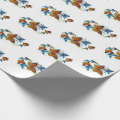 Oneindigheid van Monarch Vlinders Cadeaupapier (Hoek)