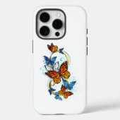 Oneindigheid van Monarch Vlinders Case-Mate iPhone Case (Achterkant)