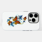 Oneindigheid van Monarch Vlinders Case-Mate iPhone Case (Achterkant (horizontaal))