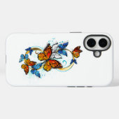 Oneindigheid van Monarch Vlinders Case-Mate iPhone Case (Achterkant (horizontaal))