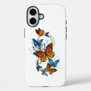 Oneindigheid van Monarch Vlinders iPhone 16 Plus Hoesje