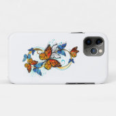 Oneindigheid van Monarch Vlinders Case-Mate iPhone Case (Achterkant (horizontaal))