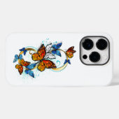 Oneindigheid van Monarch Vlinders Case-Mate iPhone Case (Achterkant (horizontaal))