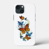 Oneindigheid van Monarch Vlinders Case-Mate iPhone Case (Achterkant)