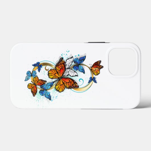 Oneindigheid van Monarch Vlinders Case-Mate iPhone Case (Achterkant (horizontaal))