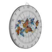 Oneindigheid van Monarch Vlinders Dartbord (Voorkant Links)