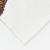 Oneindigheid van Monarch Vlinders Fleece Deken (Hoek)