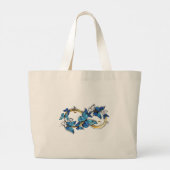 Oneindigheid van Monarch Vlinders Grote Tote Bag (Achterkant)