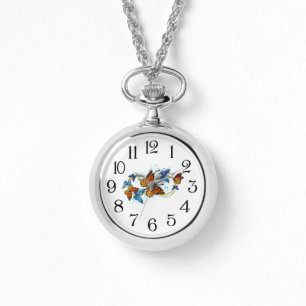 Oneindigheid van Monarch Vlinders Horloge