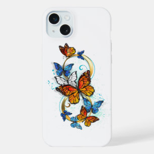 Oneindigheid van Monarch Vlinders iPhone 15 Plus Case