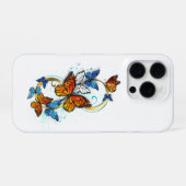 Oneindigheid van Monarch Vlinders iPhone Hoesje (Achterkant horizontaal)