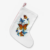 Oneindigheid van Monarch Vlinders Kleine Kerstsok (Voorkant (Hangend))