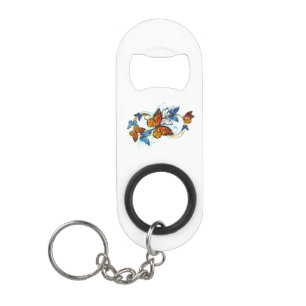 Oneindigheid van Monarch Vlinders Mini Flessenopener