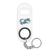 Oneindigheid van Monarch Vlinders Mini Flessenopener (Achterkant)