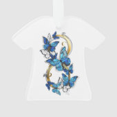 Oneindigheid van Monarch Vlinders Ornament (achterkant)
