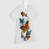 Oneindigheid van Monarch Vlinders Ornament (voorkant)