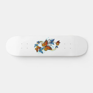 Oneindigheid van Monarch Vlinders Persoonlijk Skateboard