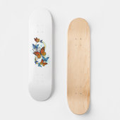 Oneindigheid van Monarch Vlinders Persoonlijk Skateboard (Voorkant)
