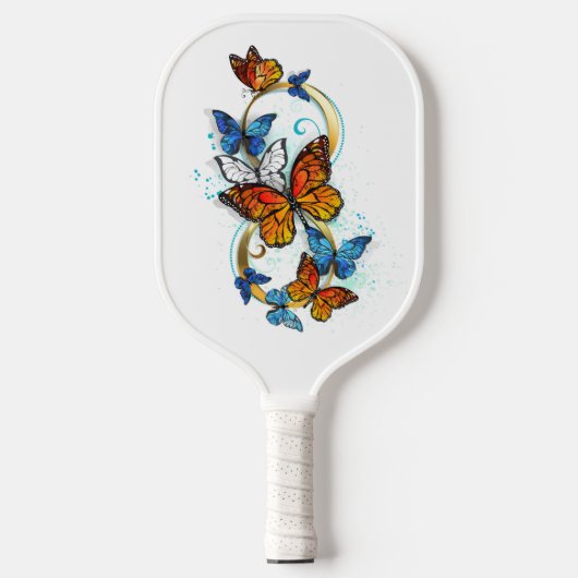 Oneindigheid van Monarch Vlinders Pickleball Paddle (Voorkant)
